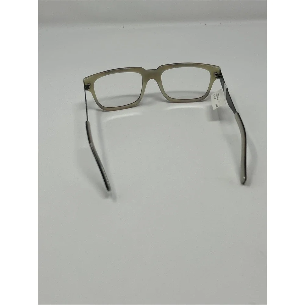 NWT Norman Childs CARSON Eyeglasses 55-14-135 MC Adult Mahogany Creme Frames